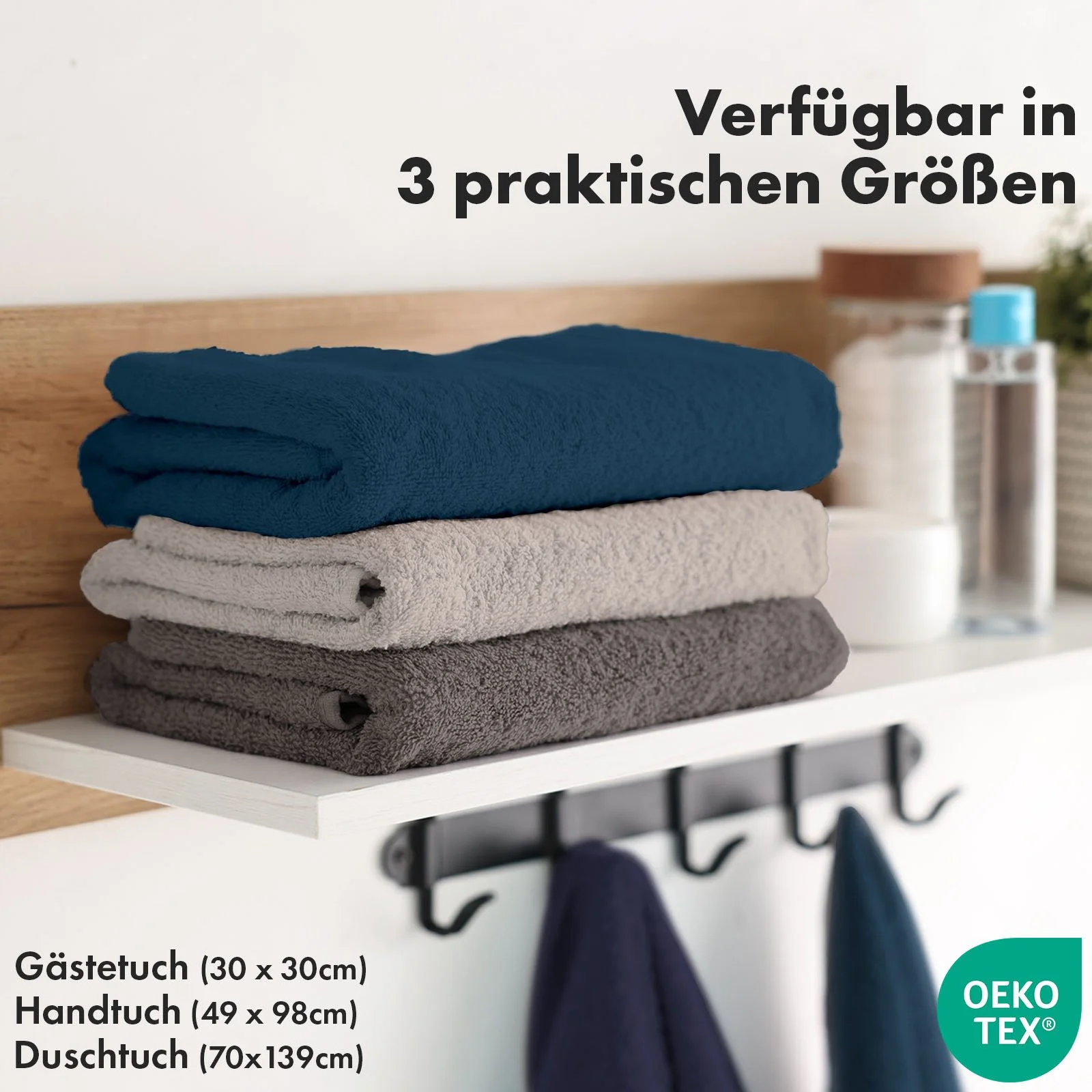 KARAT Handtuch „Bay“ – weich, saugstark & vielseitig